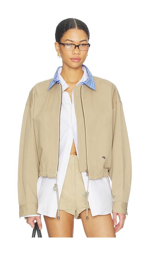 HOMMEgirls Parachute Jacket in Tan. M. Also in