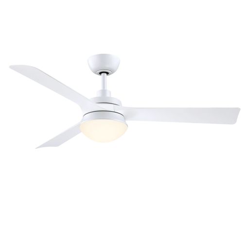 Matte White 52" Ceiling Fan from the Barlow Collection