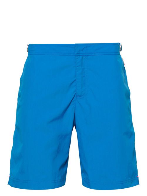 Dane mid-length swim shorts - Blue