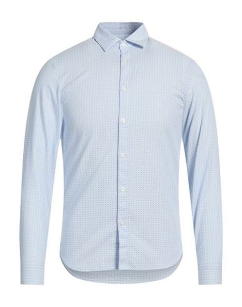 Man Shirt Sky blue Size S Cotton