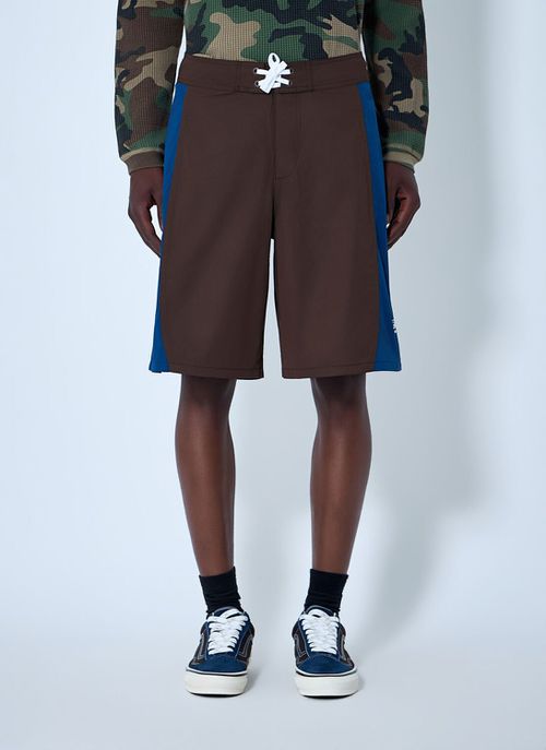 Two-tone Drawstring Shorts