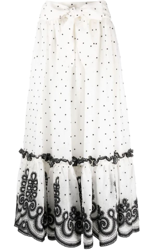 Lovestruck Rope Skirt — White