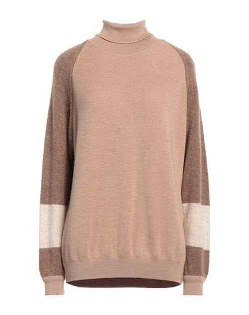 Woman Turtleneck Camel