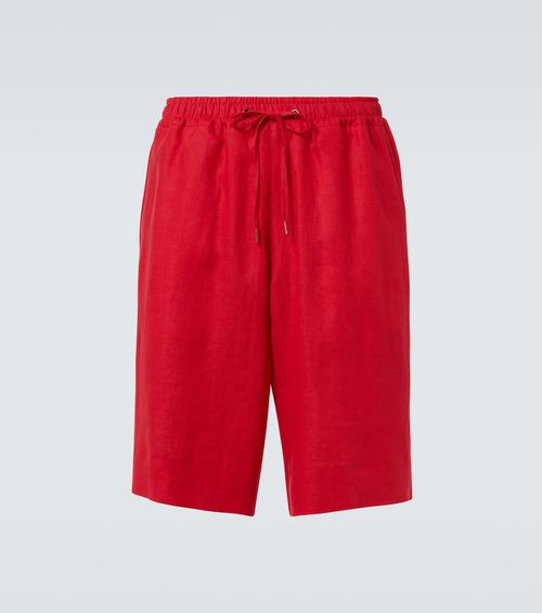 Linen shorts