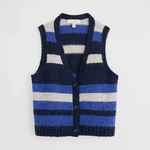 Seasalt Painter Vest Carvannel Ink Mix