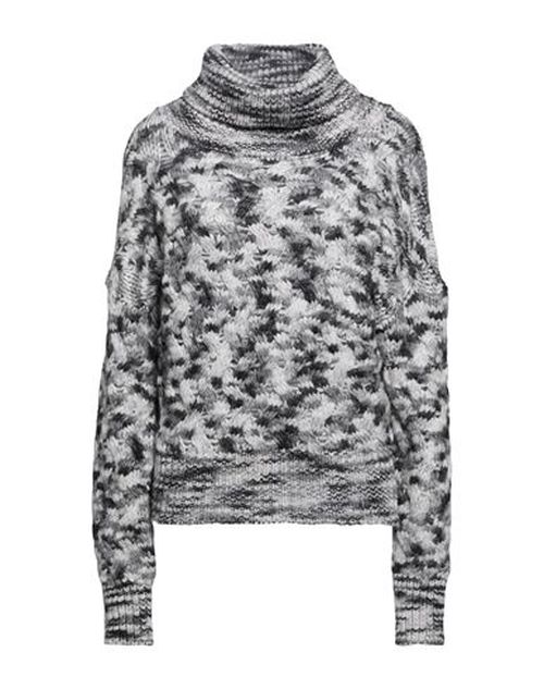 Woman Turtleneck Light grey Size L Wool, Polyamide