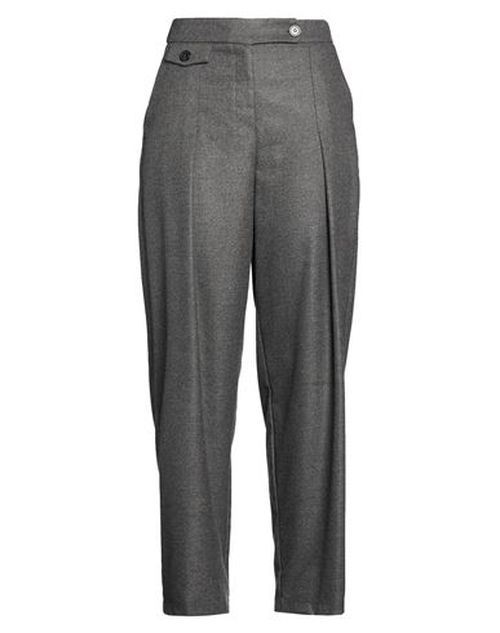 Woman Pants Charcoal Size M Polyester, Viscose, Elastane