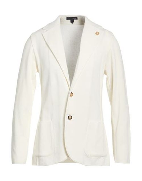 Man Blazer White Size L Cotton