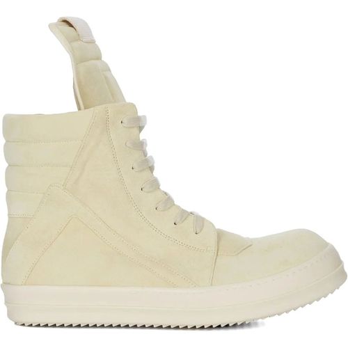 Geobasket zip leather sneaker