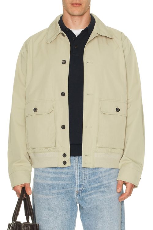 Citizens of Humanity Utility Jacket in Wheat - Beige. S also in M, L, XL/1X