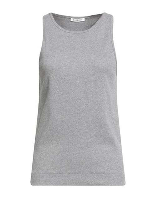 Woman Tank top Grey Size M Organic cotton, Elastane