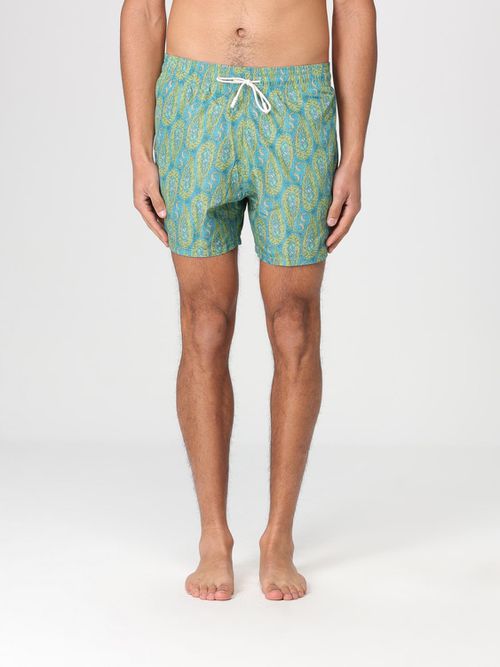 Swimsuit Men color Green