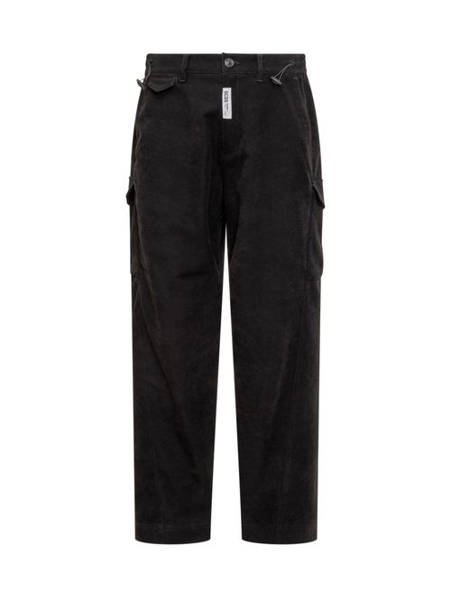 Black Relaxed Cargos Pants