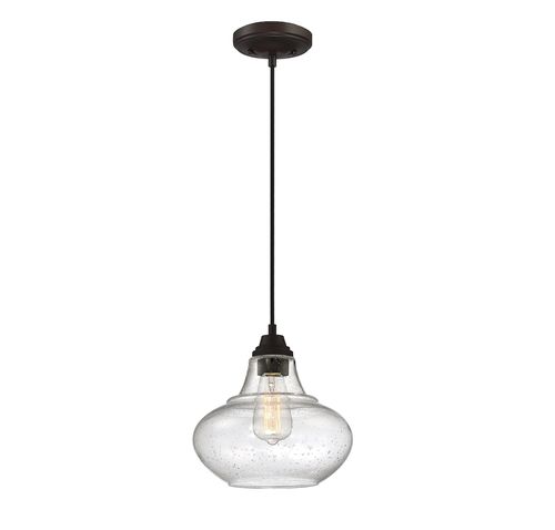 Trade Winds Lighting 1-Light Pendant Light In Oil Rubbed Bronze - TW90085-ORB