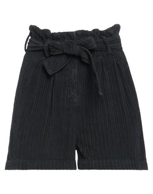 Woman Shorts & Bermuda Shorts Black Size 6 Cotton