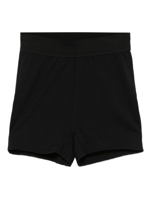 High-rise shorts - Black