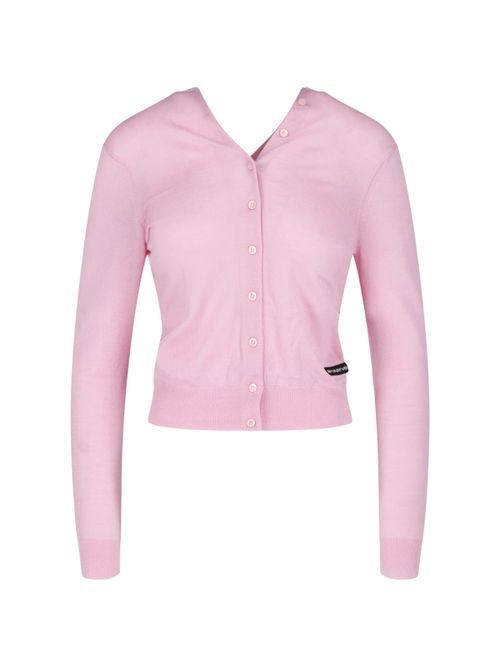 Women's Wool Sweater with Contrast Wool Trim