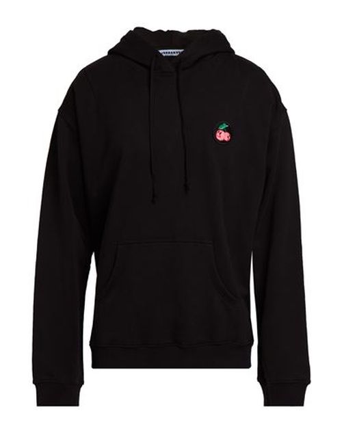 Man Sweatshirt Black Size L Cotton