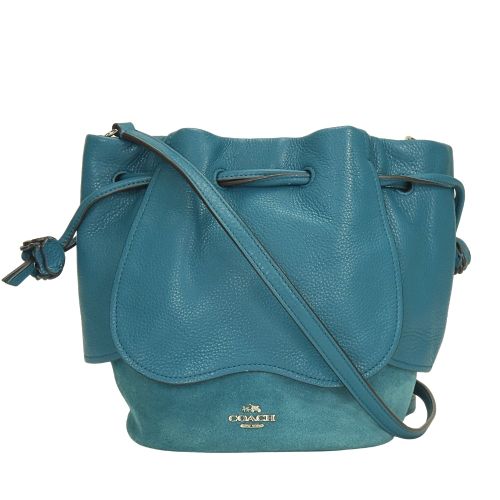 Leather Suede Shoulder Bag