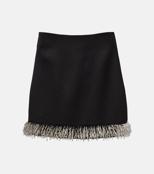 Dua embellished miniskirt