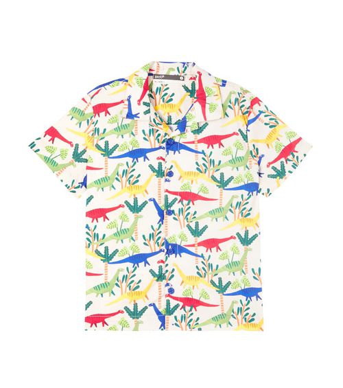 Fábula Amazondino printed cotton shirt