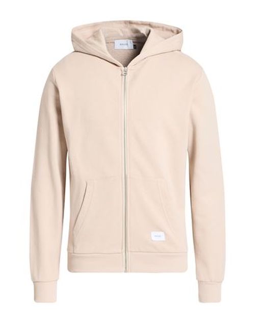 Man Sweatshirt Sand Size S Cotton
