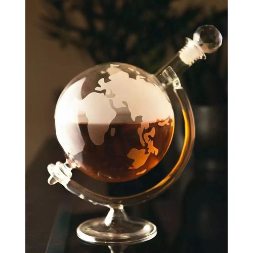 Glass World Globe Decanter
