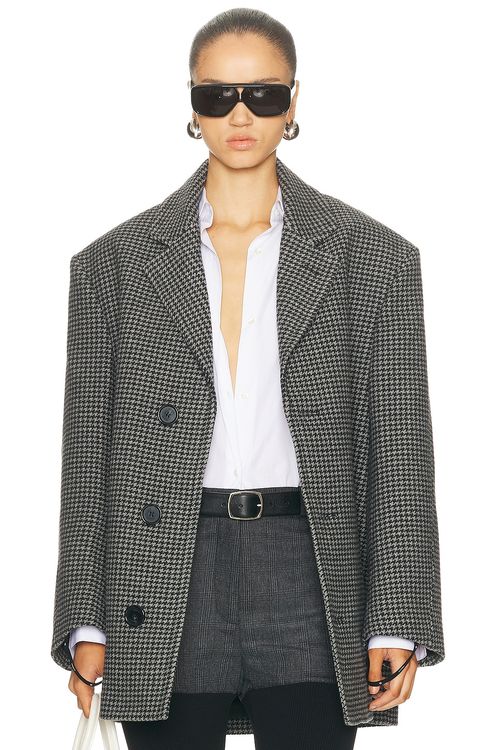 Coperni Oversized Coat in Grey - Grey. 36 also