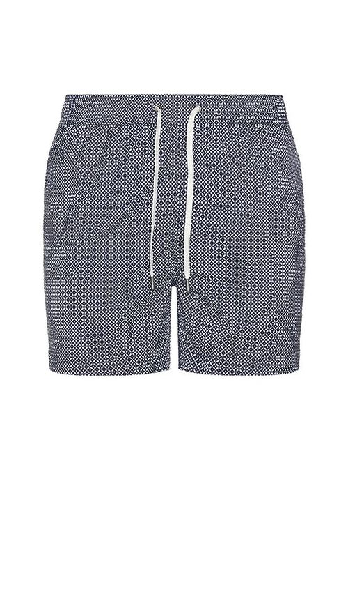Onia Charles 5 Swim Trunks in Navy. -  S also in L, M, XL/1X