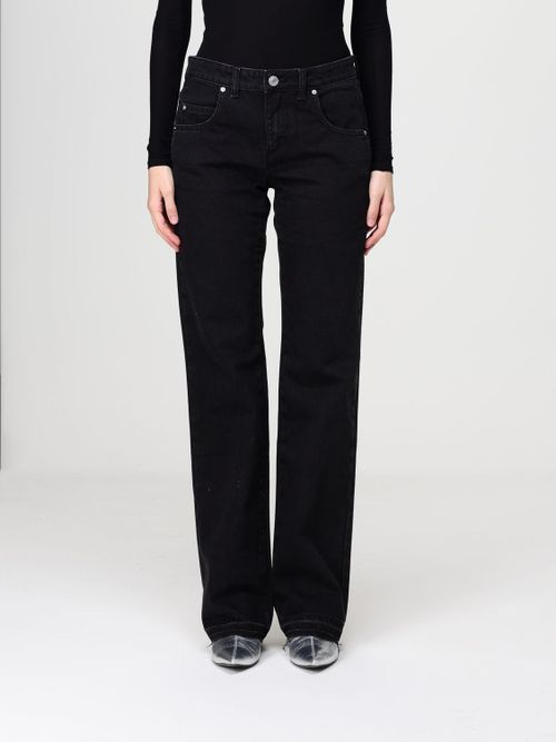 Jeans Woman color Black