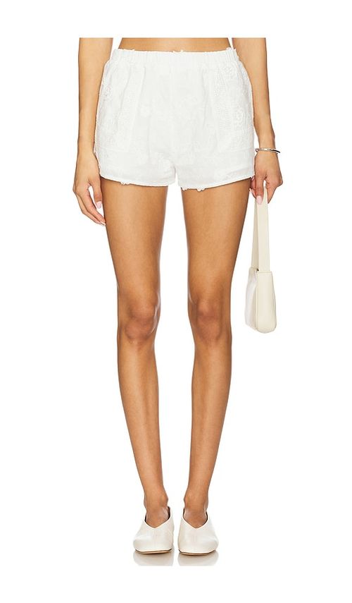 Amanda Uprichard SHORTS NORINA in White. Größe XS. Also in L, M