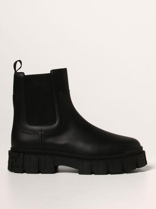 Flat Booties Woman color Black