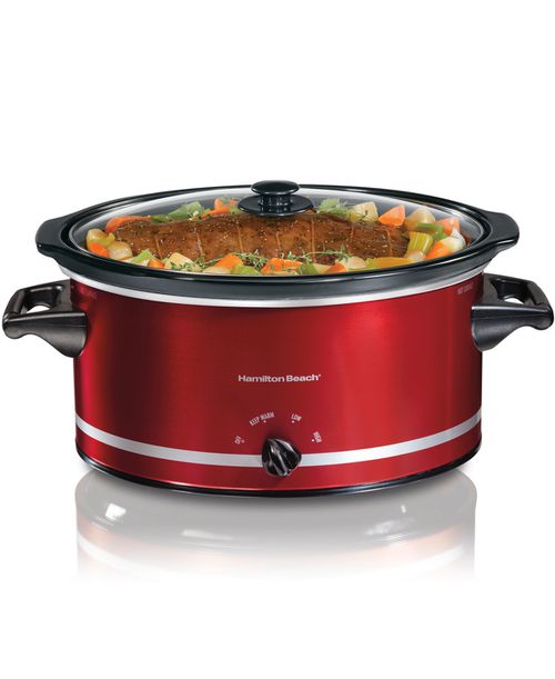 8 Quart Slow Cooker - 33184 - Red