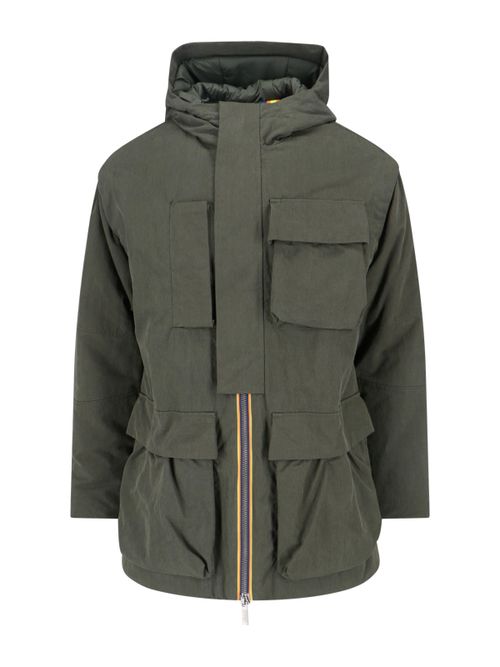 Men's Water-Resistant Hooded Puffer Jacket