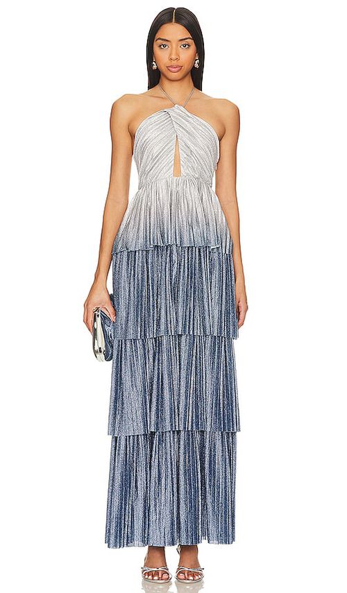 Line & Dot Oracle Maxi Dress in Denim.  XL also in