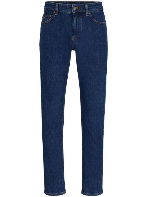 Mid-rise slim-fit jeans - Blue