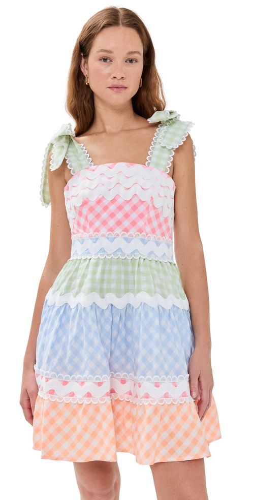 Jade Short Vichy Multi Dress Multi 
