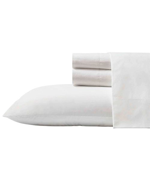 Cool Zone Cotton Solid Cotton Percale Sheet Set