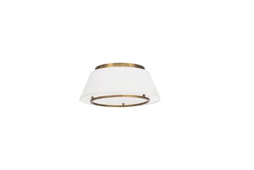WAC Hailey 3000K Ceiling Light in Aged Brass - FM-53116-AB