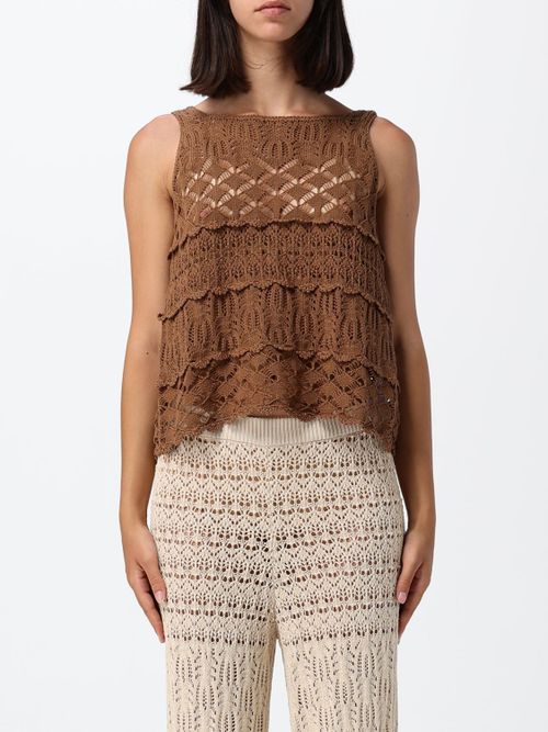 Top Woman color Beige