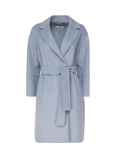 Arona Virgin Wool Wrap Coat