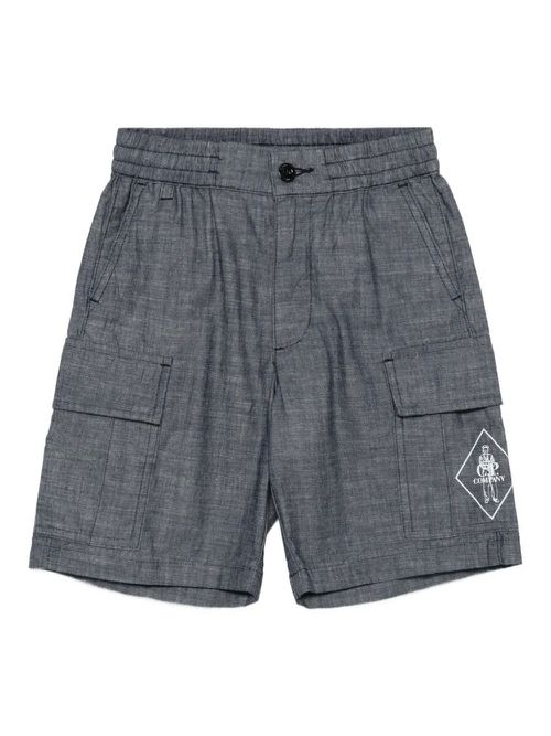 Logo-Print Cargo Shorts