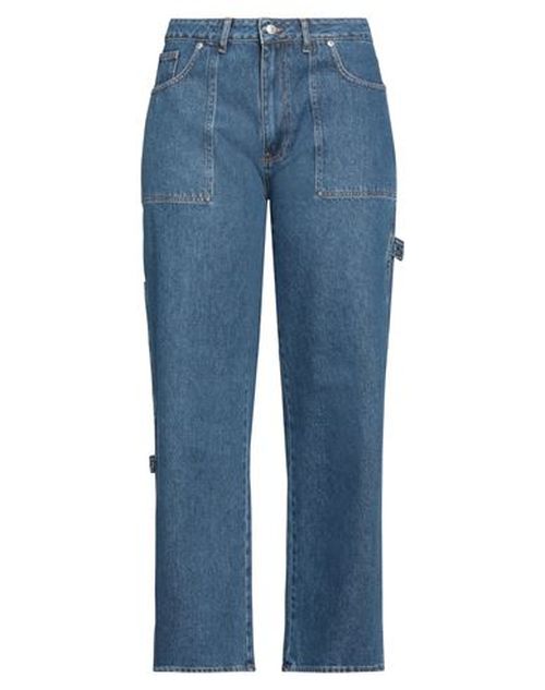 Woman Jeans Blue Size 26 Cotton