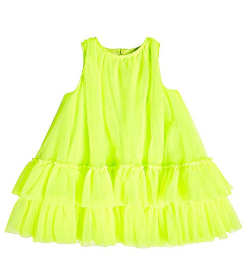 Tiered tulle dress