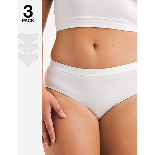 Sloggi 3Pk Go Casual Midi Knicker White