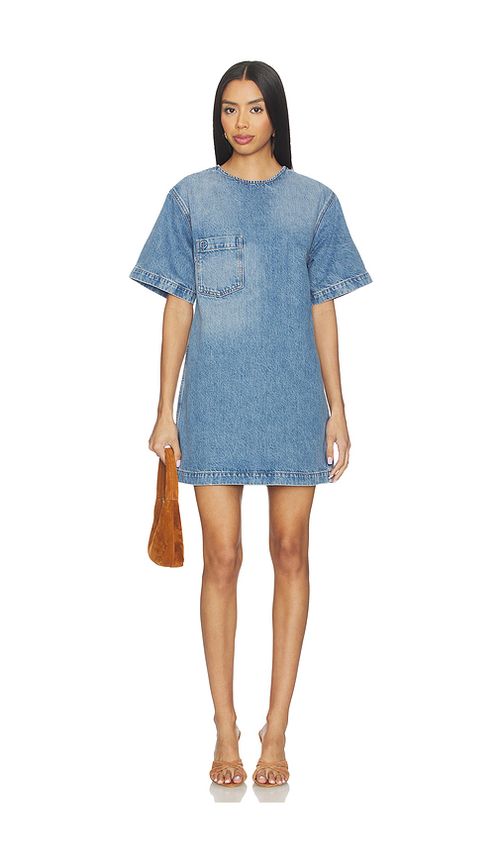 ANINE BING Tulah Dress in Blue. - M also in