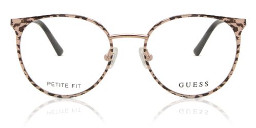 Guess GU2913 028 Women’s Eyeglasses Rose-Gold 50 - Blue Light Block Available