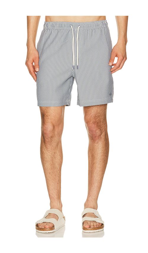 Rails La Brea Swim Trunks in Navy. XL/1X. Also in S