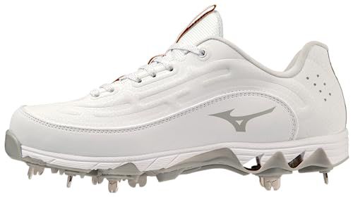 Mizuno Women's 9-Spike Swift 8 Low Metal Softball Cleat