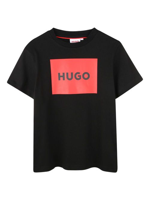 Logo-print T-shirt - Black